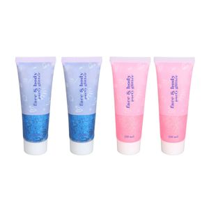 Glitzergel für Gesicht und Körper, schönes, irritierendes Make-up, Pailletten, tragbar, einfache Reinigung für Konzerte, Lidschatten 240123