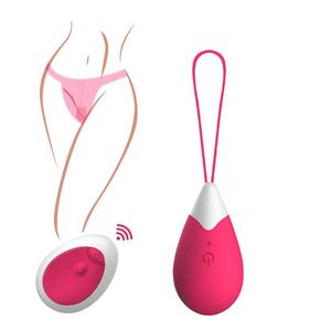 Vibrerande ägg 10 hastigheter fjärrkontroll anal vaginal massager gspot vibrator sex leksaker kvinnor långdistans fitta stimulator 240202