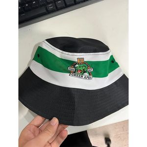 Maccabi Haifa MHFC Green Apes Fishermans Cap Outdoor Bucket Hats Fishing Hat Foldable Hip Hop Beach Sun for Women Men 240202