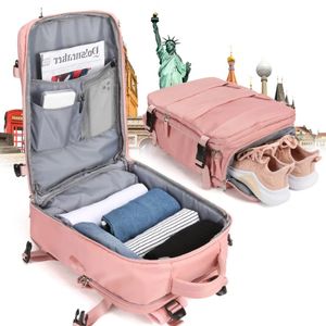 Frauen Reiserucksack Wizzair Cabin 40x30x20 Flugzeug Große Kapazität Wasserdicht Casual Bag Koffer Laptop Rucksäcke 240130