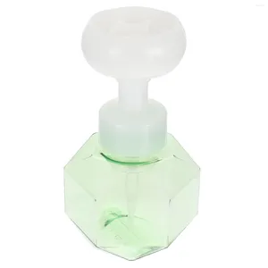 Dispenser di sapone liquido Bottiglia scintillante di fiori Strumenti per gorgogliare Creatore di bolle Tazza di schiuma Bottiglie da viaggio per la pulizia del viso