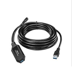 10m 20MUSB 3.0 kabel USB till USB -kabel, USB en hane till manlig kabel dubbel ände USB3.0 linje sladdkompatibel