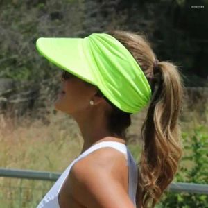 Breitgekrönte Hüte doppelseitig erwachsener Hut für Frauen Anti-UV-Visor-Baseball-Kappe Reisen Caps Fashion Strand Sommer Sonnenschutz