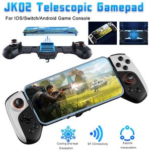 2in1 Wireless Telescopic Game Controller Type C Cooling Cell Phone Gamepad Joystick Extendable Game Console Dual Joystick Gamepa 240124