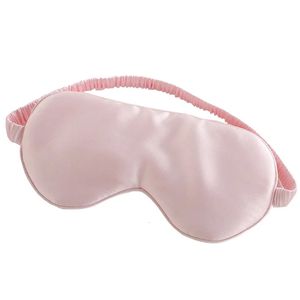 Schlaf-Augenmaske aus 100 % reiner Seide, beidseitig, modische Seiden-Augenabdeckung, Schatten, weiche Augenbinde, Reise-Entspannungshilfe, mehrfarbig, 240127