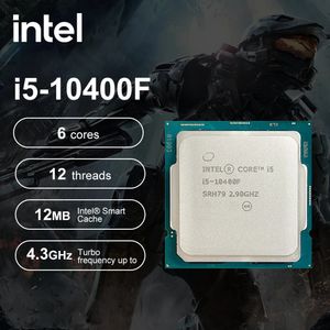 Processador Intel Core i510400F 10th 430GHz 6 12 Thread CPU 14NM L312M LGA1200 Suporte para jogos Z490 Chipset 240123