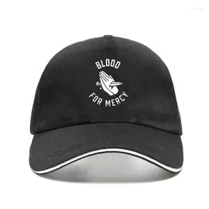 Ballkappen Blood For Mercy Yellow Claw Band Printing Baseball Cap Männer Frauen Sommer Trend Jugend Joker Sonnenhut Strand Visier