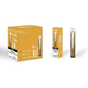 Authentic Elf Box 600 Puff 2% 2ml Pre-filled Pod 450mah Battery 10 Flavors Disposable Vape Pen Puffs crystal vapes 600