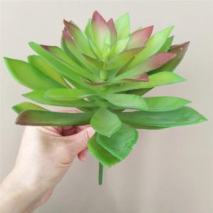 Decorative Flowers Simulated Plant Kalanchoe Tomentosa Artificial Succulent Plants Bonsai Random Variety Without Flower Pot