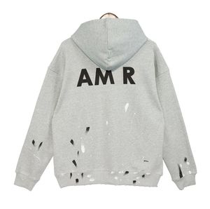 Sommer Amari Designer Herren Damen Hoodies Bedruckt Fashion Man s HOODIE Baumwolle Lässige Damen T-Shirts Kurzarm Luxus A Miris Whites Hip Hop Streetwear Übergroß