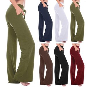 Scenkläder svett raka ben Sweatpants Lose Casual Pants for Women Womens Baggy Business Petite