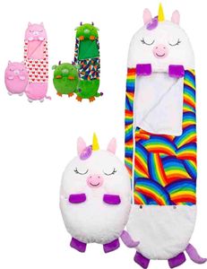 Comfy Kids Pillow Sleepy Sack Cozy Children Unicorn Sleeping Bags with Pillow All Season Comfy Cozy Compact Super Soft Warm1137390