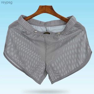 Majy seksowne man boksershortslingerie Briefs Wyglądaj na siatkę puste luźne bokserki bokser