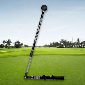 Golf Training Aid Multifuncional Golf Swing Training Aid Stick Antebraço Rotação Swing Posture Corrector Ajustável para Iniciante 240122