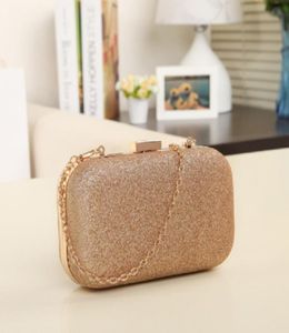 Bags handbags Rose gold lady039s bridal Customized largecapacity Fantasy hand clutch fashion for lady and woman 1 pc a lot8205582