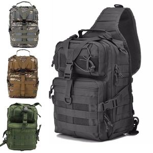 Военный рюкзак, тактический штурмовой рюкзак, сумка через плечо, водонепроницаемый рюкзак, сумка для походов, кемпинга, мужская сумка на плечо 240124