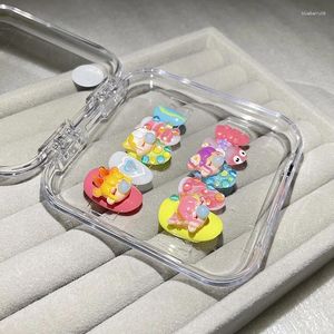 False Nails Fake Playful Girl Powder Blown Bubble Three-dimensional Cartoon Cute Heart Detachable Wearing Armor