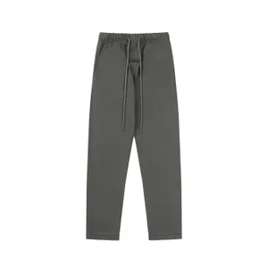 Pantaloni taglie forti da uomo Girocollo ricamato e stampato in stile polare estivo con puro cotone da strada 42f