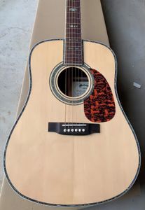 Acoustic Guitar,41'' 45 D 20 Frets Pearl Inlay With EQ,Top Solid Spruce,Rose Wood On The Side 2588