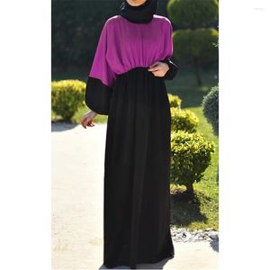 Etnik Giyim Moda Kadınlar İçin Abayas Eid Partisi Ramazan Müslüman Uzun Kollu Maksi Elbiseler Jalabiya Kaftan İslam Arapça Robe Dubai Suudi