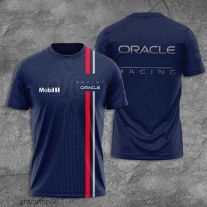 Herren T-Shirts Oracle F1 Herren Damen T-Shirt Rot Tier 3D Gedruckt Lässig Sport Rundhals Top Jungen Atmungsaktiv Schnell Trocknend Trainingsanzug Ydnn