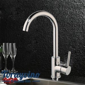 Kökskranar Torayvino Modern kran Robinet Cuisine Mixer Sink Rotertable Design Vattenkolonn Spray Cold Taps