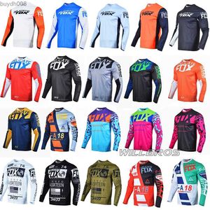 Dwa3 Men's T-shirts Motocross Jersey 180 360 Long Sleeve Mx Bmx Dh Dirt Bike Clothes Bicycle Motorcycle Cycling Summer T-shirt for Men