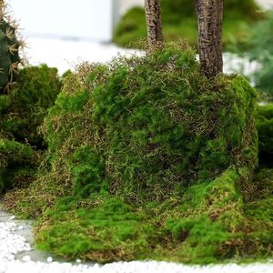 装飾的な花50x50cm人工植物グリーンモス芝生芝の偽の屋内屋外庭の風景シミュレーションフラワー卸売工芸品