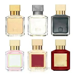 Perfume de alta qualidade 70ml Rouge 540 a la rose oud silk mood Extrait Eau De Parfum Paris Fragrance Man Woman Cologne Spray 2.4fl.oz Cheiro duradouro navio rápido