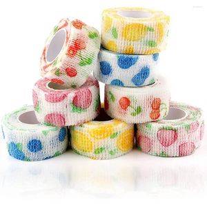 Knee Pads 24 Rolls Pet Bandage Cohesive Self Adhering Stick Elasticity Wrap Vet Tape For Dog