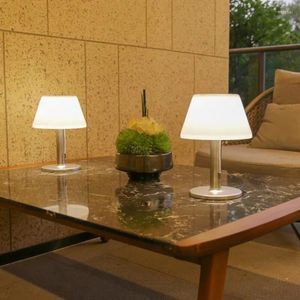 Garden Decorations 1pc Outdoor Solar Table Lamp Courtyard Villa Bar Coffee Lawn Terrace Landscape Floor