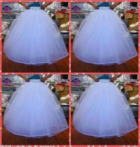 Billigaste i lager 2015 bollklänning no hoops crinoline brud organza petticoats för bröllopsklänning bröllop kjol tillbehör slip sex3682109