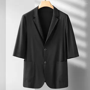 Ternos masculinos V2220-Terno estilo empresarial casual adequado para roupas de verão