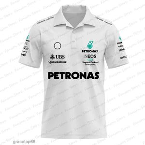 Herren Polos Herren F1 Racing Team Fan Sommer Poloshirt Sweatshirt Top Lewis 44 George 63 Fahrer 8a5v