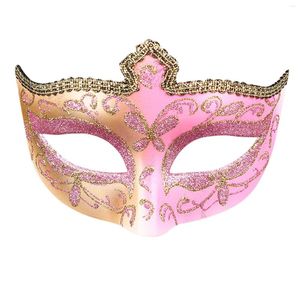 Party Supplies Herren-Maskerade-Masken, Vintage, Retro, venezianisch, kariert, Musical, Mardi Gras-Maske, Ballkleider, Cosplay, Unisex