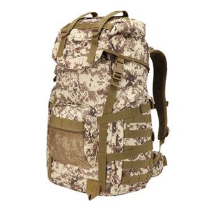 50L Wojskowy Plecak Taktyczny 3 -dniowy pakiet szturmowy Camping Turing Daypack Army Molle Rucksack Outdoor Sport Hunting Wspinaczka 240119