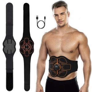 Abdominal toning bälte ems muskelstimulator toner midja abs tränare fitness träningsutrustning ab tränarutrustning för hemträning 240123