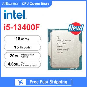 I513400F Procesor 10 rdzeni i 16 wątków 20 m pamięci podręcznej do 460 GHz LGA1700 Obsługi B660 i B760 Brak wentylatora 240219