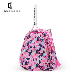 Теннисный рюкзак GreetSpeed, сумка для бадминтона, 2 предмета, мужские и женские, для взрослых, детей, молодежи 240202