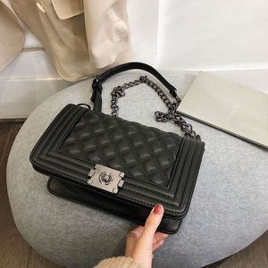 New Lingge Fragrance Chain Small Square Fashion One Shoulder Diagonal Straddle Women s Bag Ladies factory direct sales