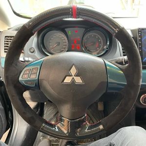 Coprivolante Coprivolante per auto intrecciato per Mitsubishi Colt Pajero Sport Lancer EX 10 Outlander ASX X