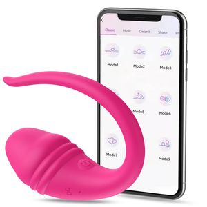 APP Fernsteuerungsvibrator, vibrierende Vagina-Kugeln für Frauen, Bluetooth, kabellos, Ei, Klitoris, weibliches Sexspielzeug 240202