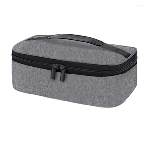 Borse portaoggetti Piccola borsa per il pranzo Scatola isolata Mini Lunchbox Termica Secchio per adulti Contenitori per piccoli alimenti Dispositivo di raffreddamento portatile riutilizzabile