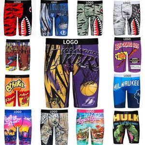 2024 Designer 3xl Mens Underwear Underpants Brand Clothing Shorts Sports Breattable Printed Boxers Briefs With Package Plus Size 6665ggg