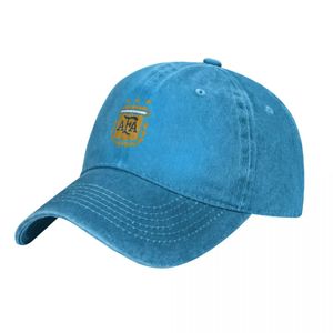 ARGENTINA EQUIPE NACIONAL 3 ESTRELAS Cap Cowboy Chapéu Moda Praia Golf Trucker Chapéus para Homens Mulheres 240202