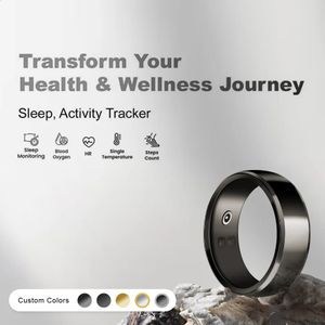 R2スマートリングブレスレットBluetooth Finger Digital Heart Rate MonitoringWaterProofblood Oxygensleepsosing 240127