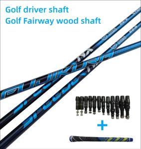 Asta per driver da golf Fuji Speeder NX Verde Aste per mazze in grafite altamente elastiche Flex R/SR/S Manicotto e impugnatura per assemblaggio gratuito 240124