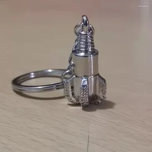 Schlüsselanhänger Klassische PDA-Bohrer Schlüsselanhänger Ring Metall Auto Schlüsselanhänger Ölarbeiter Souvenir Geschenk