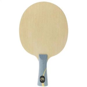 Racchetta da ping pong con struttura in fibra di carbonio di alta qualità con lama inferiore con luce ZLC W968 incorporata 240122