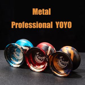 Yoyo Professional Magic Yoyo Yoyo in metallo con 10 cuscinetti a sfera in lega di alluminio YoYo ad alta velocità non responsivo Giocattolo Yoyo per bambini Adulti 240126
